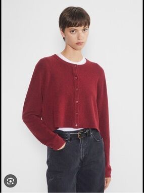 SoftSpoke™ Sicily Cardigan in Ruby Red